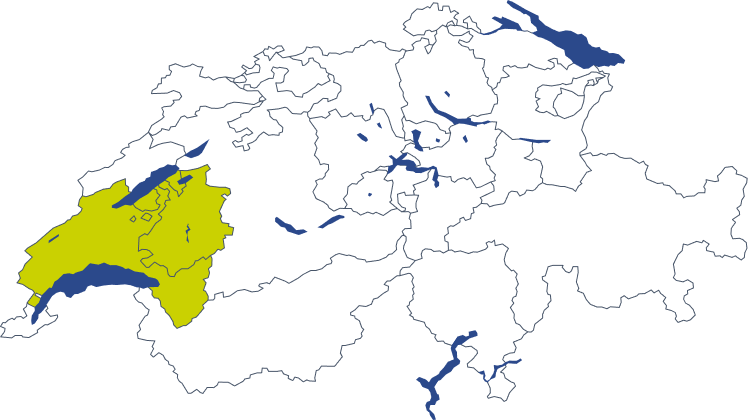 Carte pellitteri sa région vaud fribourg